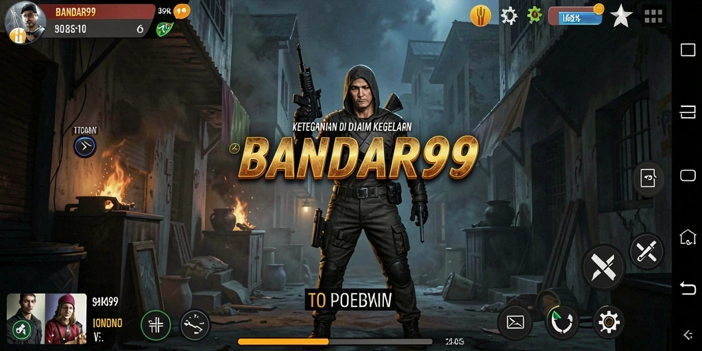 Screenshot menampilkan suasana mencekam dalam gameplay BANDAR99.