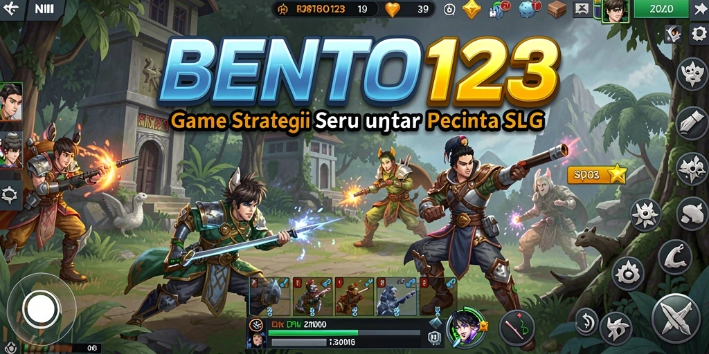 Tampilan gameplay BENTO123 yang seru dan interaktif.