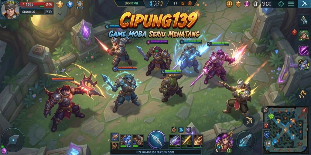 Tampilan gameplay seru dan karakter dari CIPUNG138.