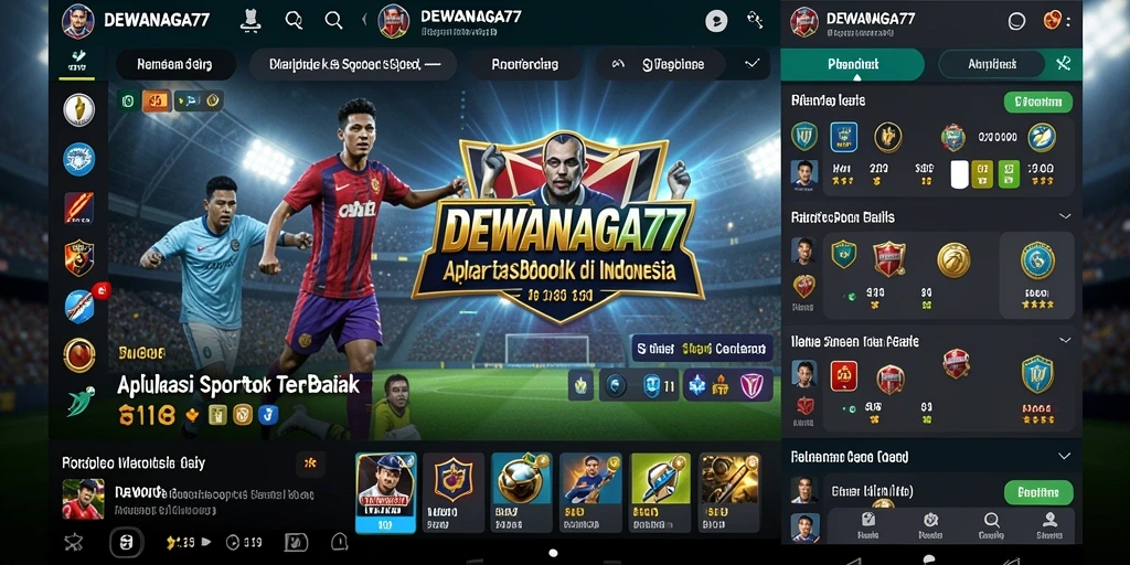 Tampilan menarik dari gameplay DEWANAGA77 yang seru.