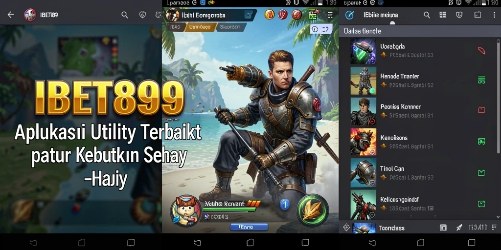 Tampilan antarmuka pengguna <strong>IBET899</strong> yang intuitif dan mudah digunakan.