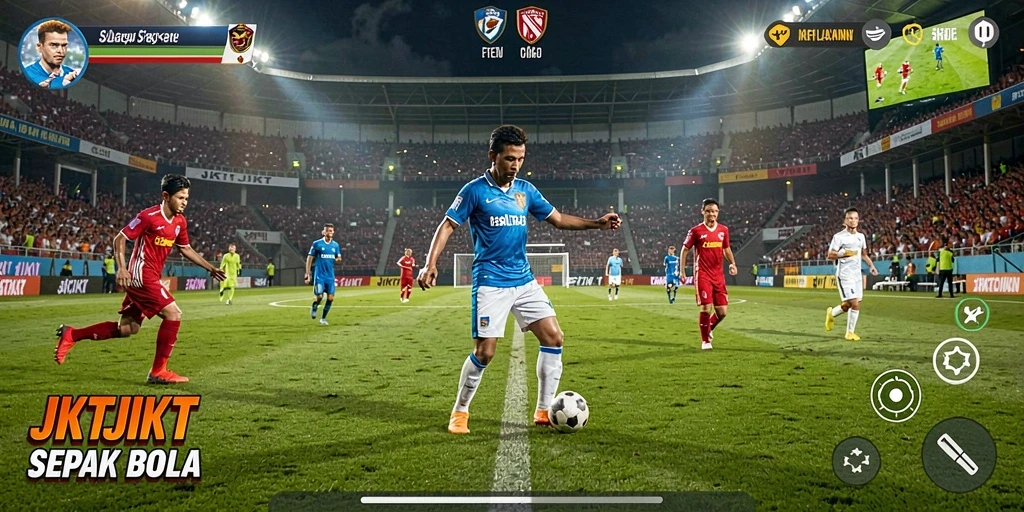 Tampilan gameplay <strong>JKTJKT</strong> yang seru dan mendebarkan saat berkompetisi.