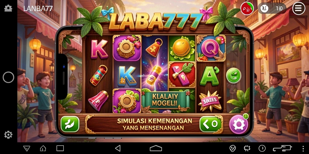 Tampilan gameplay LABA777 dengan grafik yang menawan dan interaksi menarik.