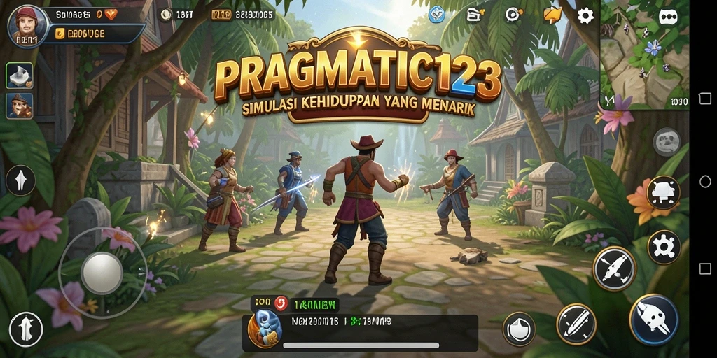 Tangkapan layar utama PRAGMATIC123 menampilkan gameplay menarik dalam simulasi kehidupan.