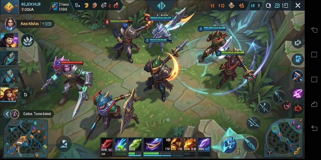 Tampilan gameplay seru dalam REJEKIHUB yang menegangkan.