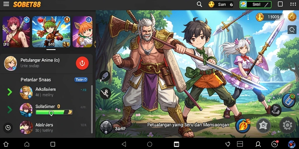 Tampilan indah dari gameplay SOBET88 yang memikat dan penuh aksi.