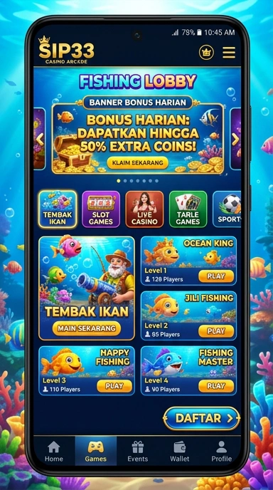 Berbagai kategori aplikasi tersedia di sip33 untuk semua kebutuhan pengguna.